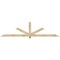 Ekena Millwork Kennewick Rough Sawn Timber Gable Bracket, Douglas Fir, 108"W x 27"H x 4"D x 4"F, 6/12 Pitch GBW108X27X0404KEN00RDF - alternate 1